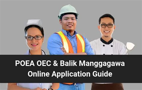 t ides poea|Balik Manggagawa Guide: How to Get Your POEA OEC Online.